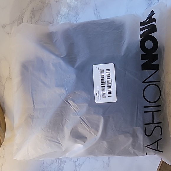 RHINESTONE DRESS - BLACK SZ LARGE - Picture 5 of 8